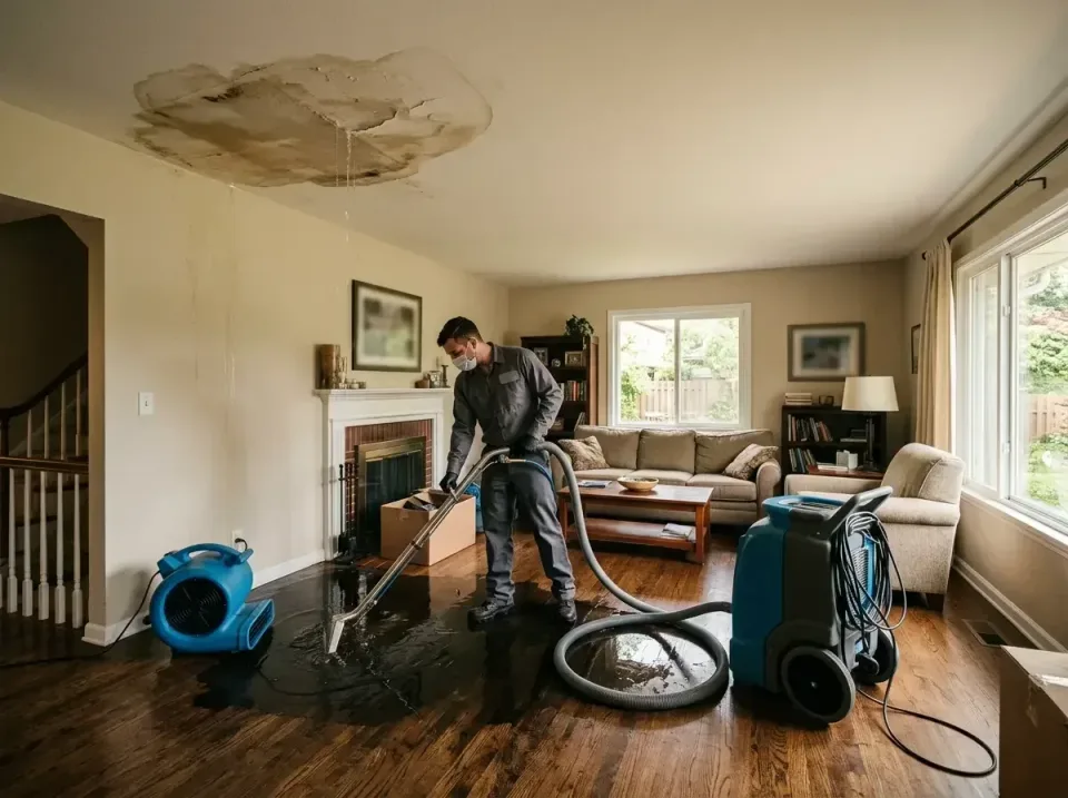 attic-pipe-burst-ceiling-drip-008 — frequently asked questions, Water Damage Restoration & Carpet Care in East Cleveland, OH